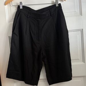 Steve Madden Black Women's Bermuda Shorts